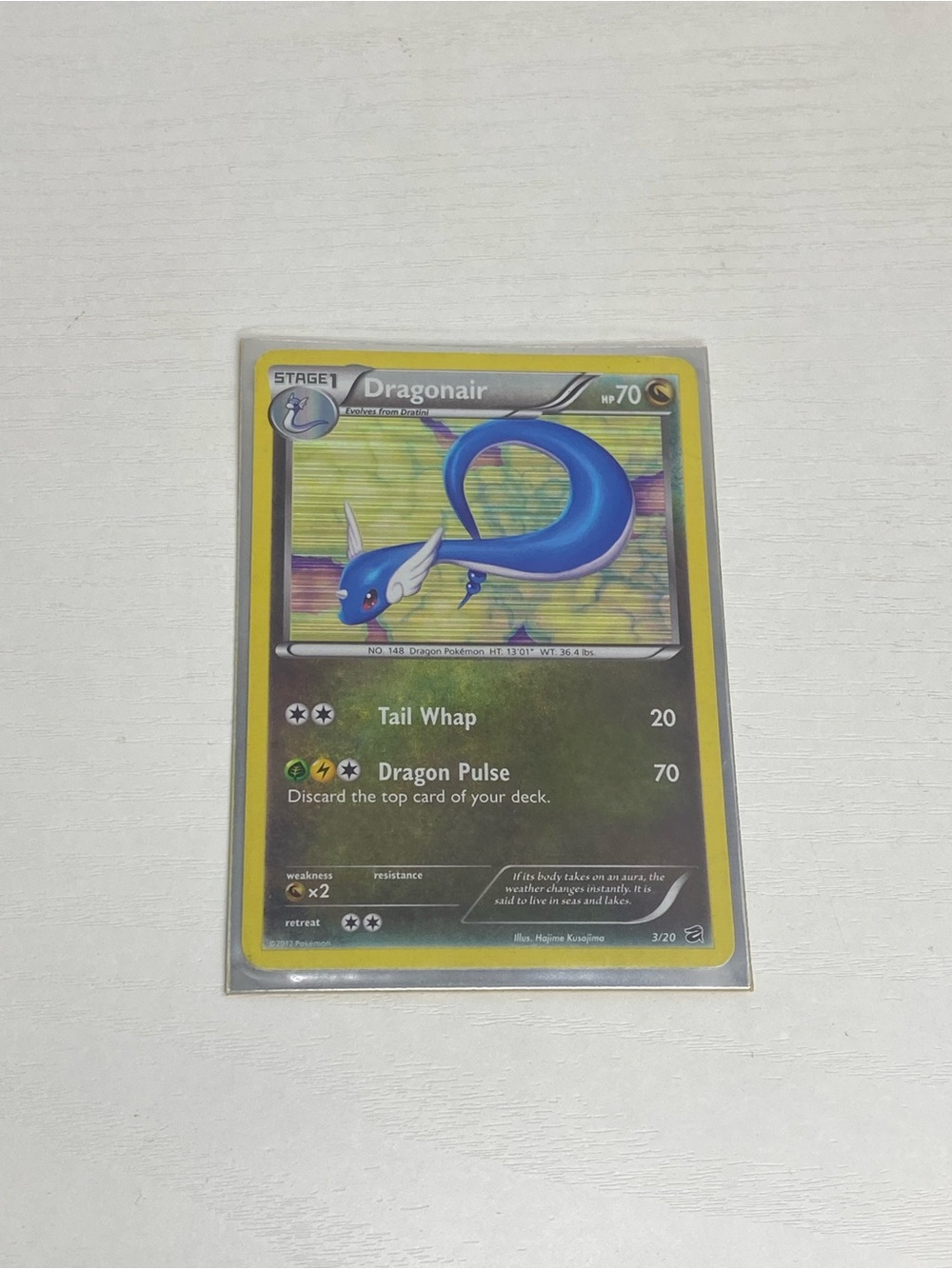Dragonair - 3/20 Lightly Played Pokemon BW - Dragon Vault
